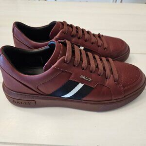 Bally Moony Heritage Red Sneakers Trainers 10.5 US/9.5 UK